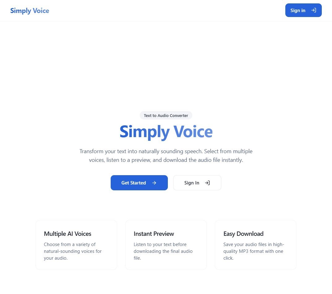 Simply Voice